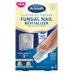 Dr. Scholl's Fungal Nail Revitalizer Led Light-activated Therapy Erase Toenail Discoloration Fungus