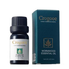 Crogooe-Wormwood Essential Oil,100  Pure Oil Blend ContainsMoroccan Argan Oil For Facial Skin, Hair, Body,Therapeutic Grade 10 ML (Option: Crogooe)